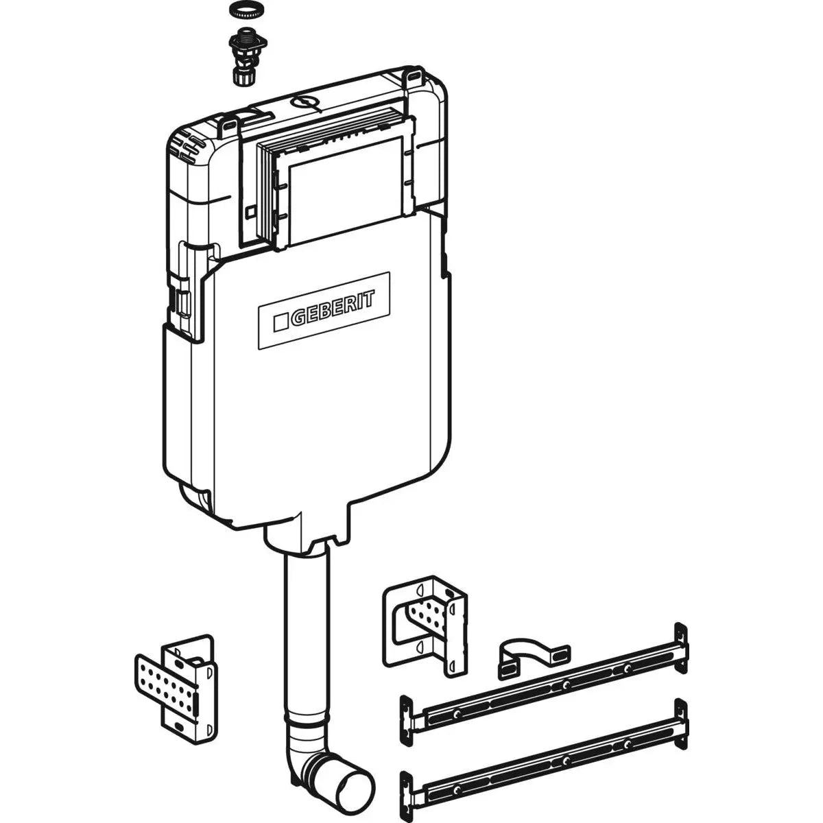 Geberit Sigma8 In-wall Cistern mercioaustralia