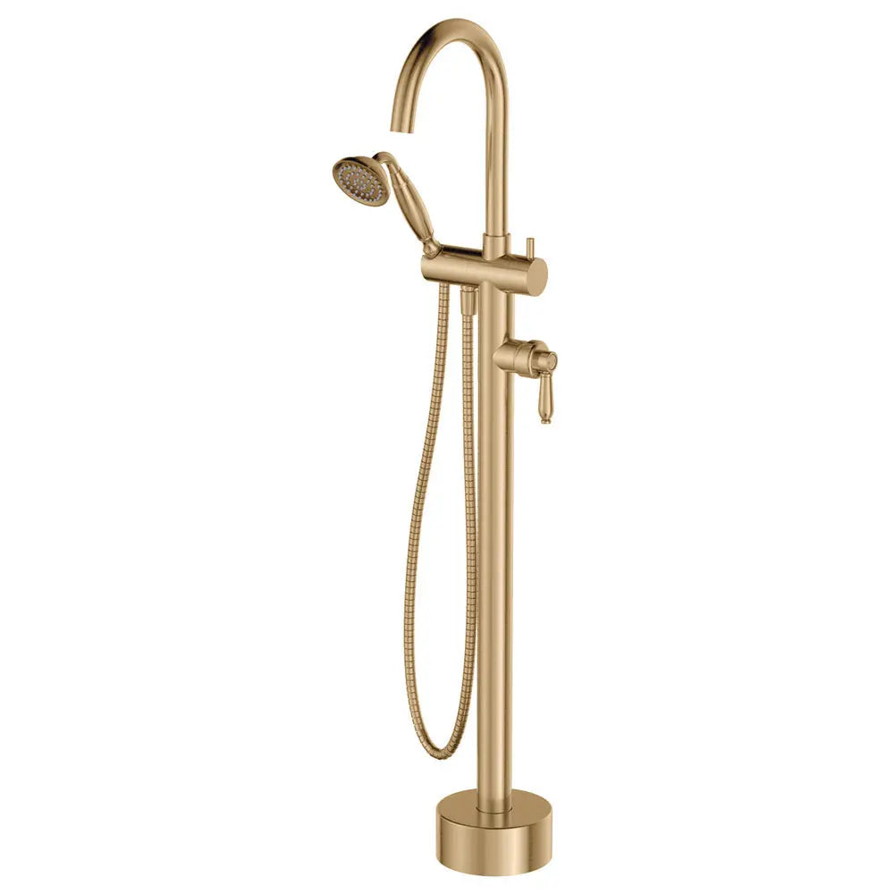 Eleanor Floor Mixer & Shower, Urban Brass / Urban Brass fienza