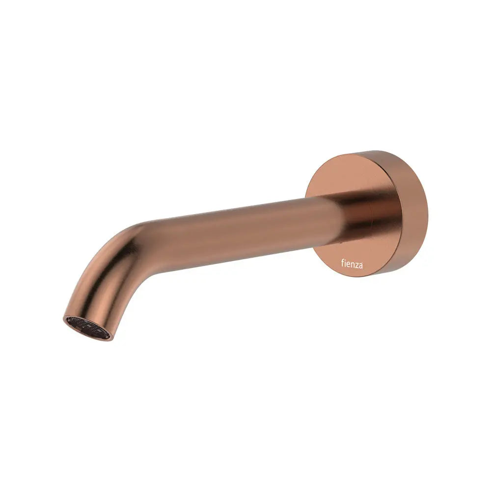 Kaya Basin/Bath Outlet, 180mm, Brushed Copper fienza