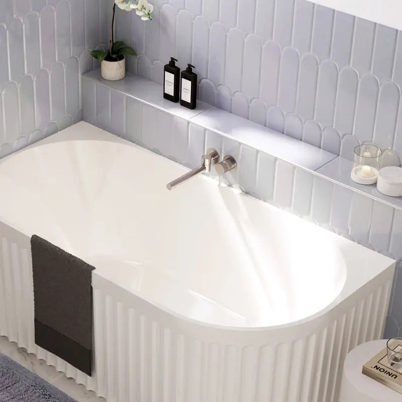 Kaya Swivel Basin/Bath Outlet, Brushed Nickel fienza