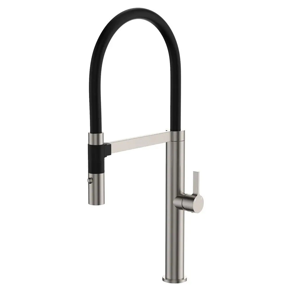 Sansa Pull Down Sink Mixer, Brushed Nickel fienza