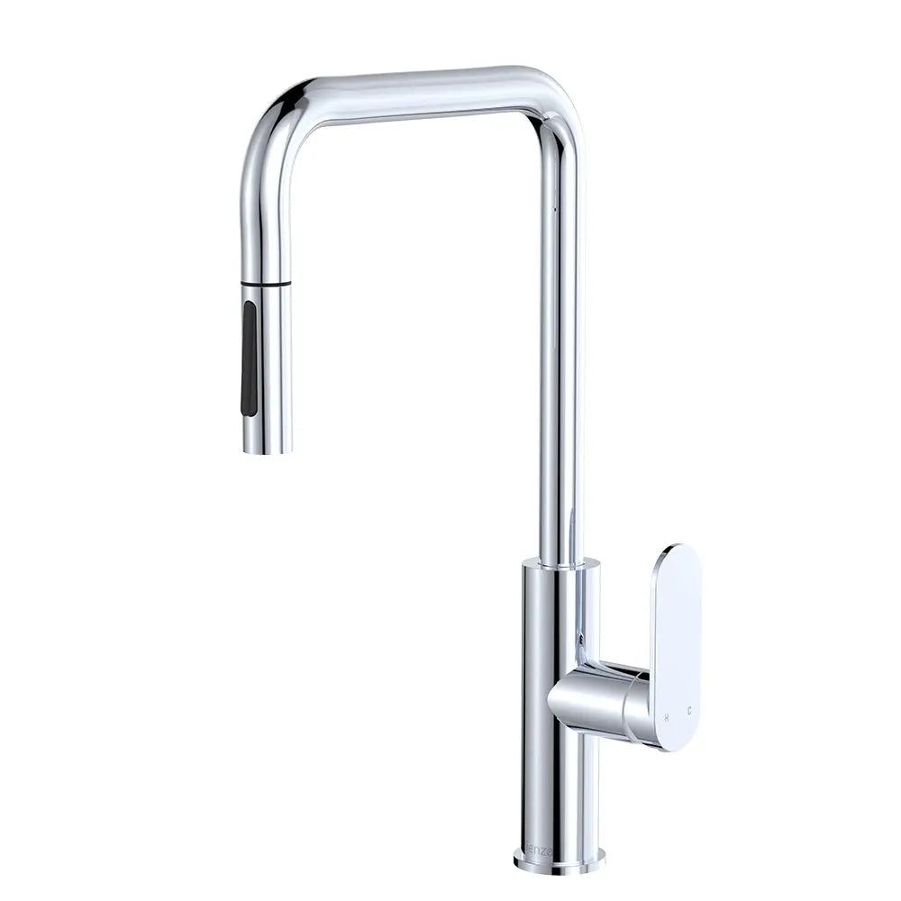 Empire Slim Pull-Out Sink Mixer, Chrome fienza