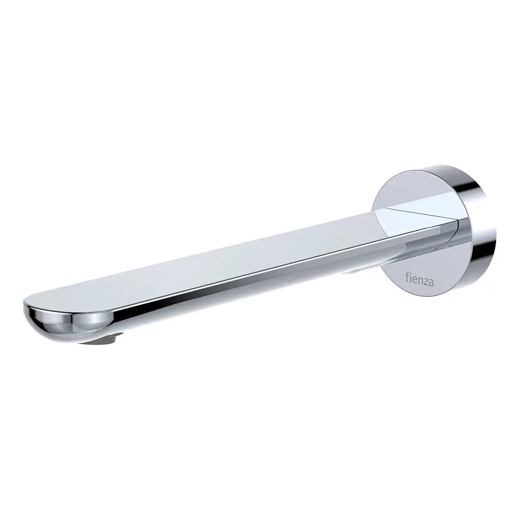 Empire Slim Basin/Bath Outlet, Round Plate, 220mm, Chrome fienza