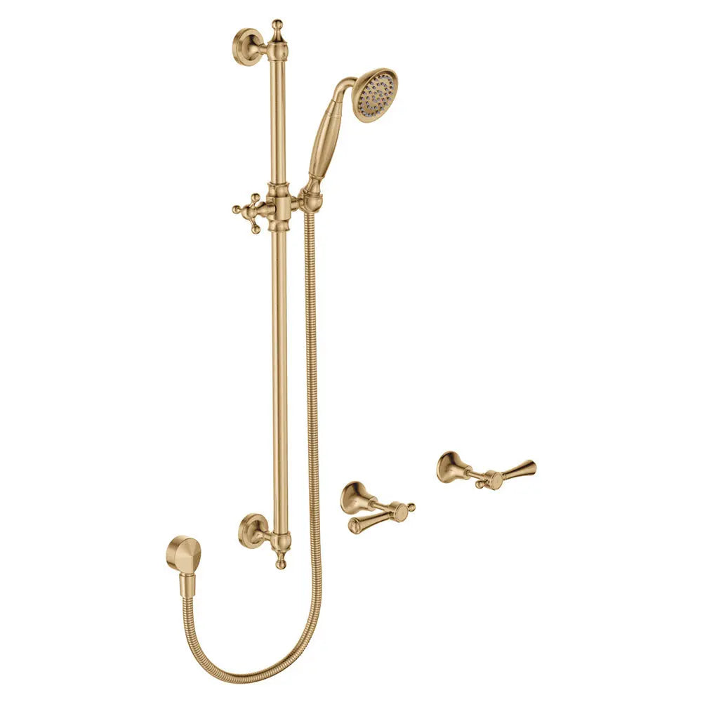 Lillian Lever Rail Shower Set, Urban Brass fienza