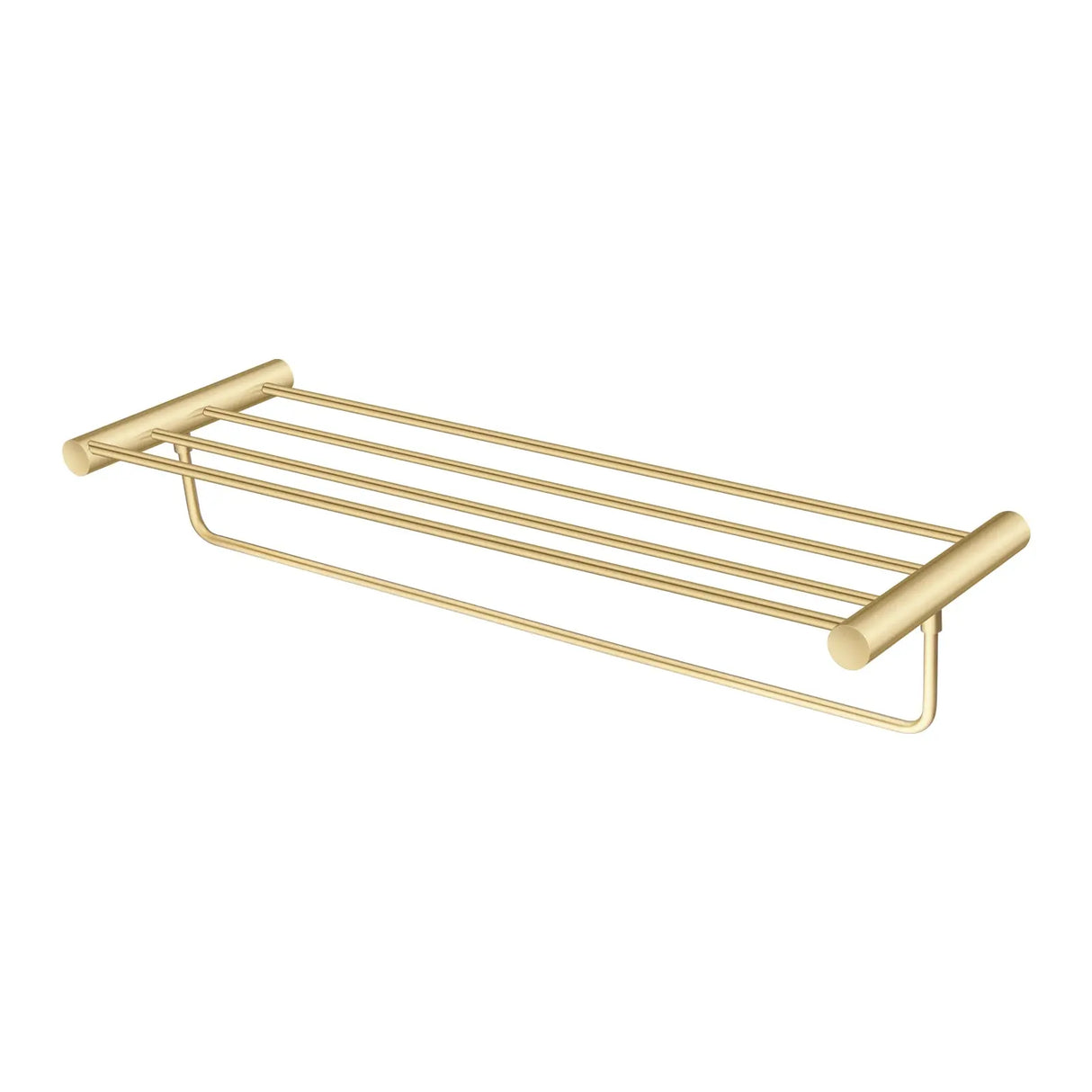 Brushed Brass Shower Shelf Aquaperla