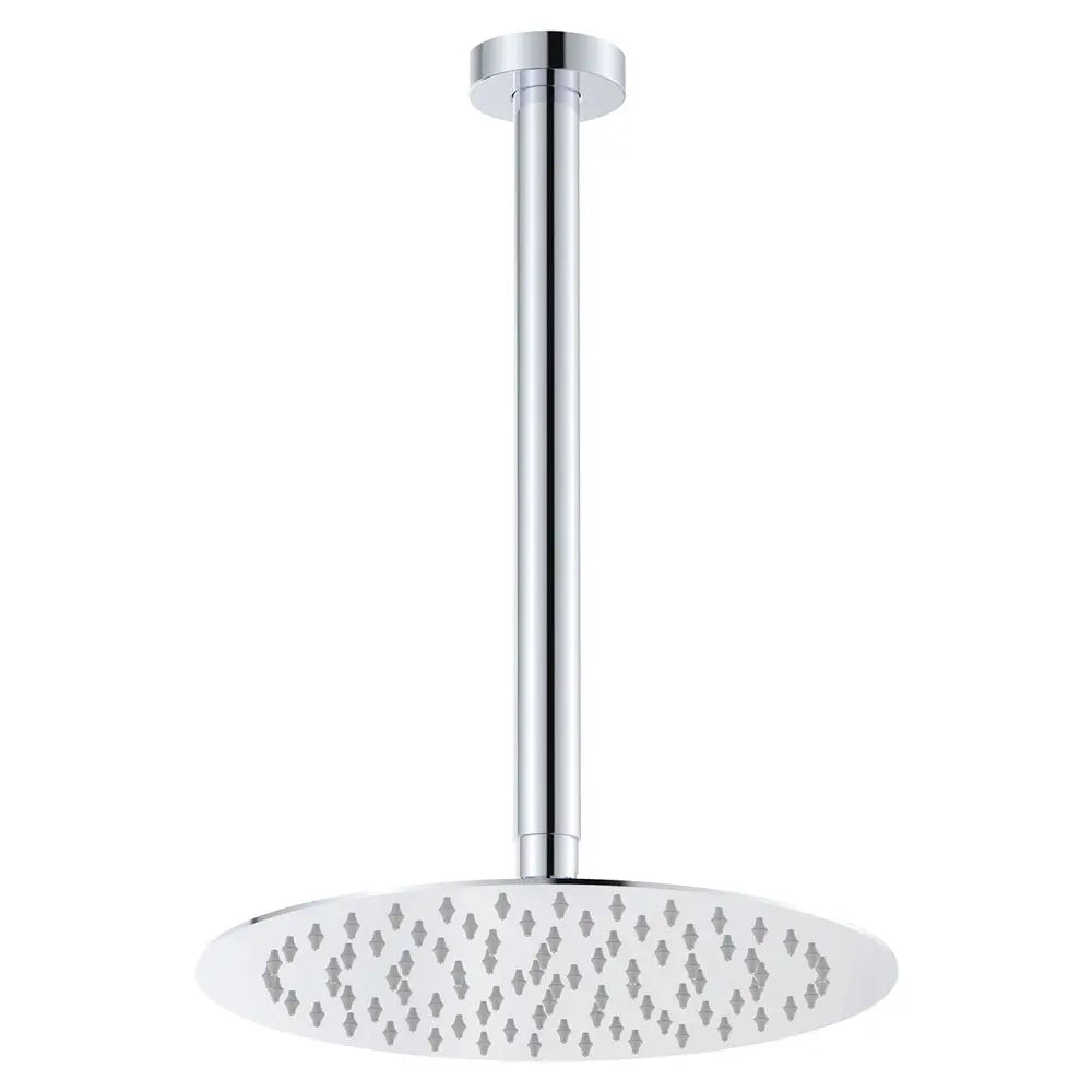 Kaya Ceiling Shower 250mm Head, 350mm Drop, Chrome fienza