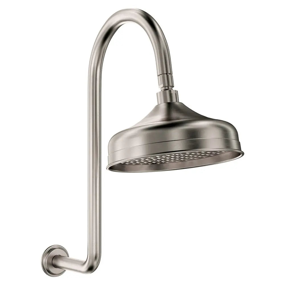 Lillian Wall Arm Shower Set, Brushed Nickel fienza