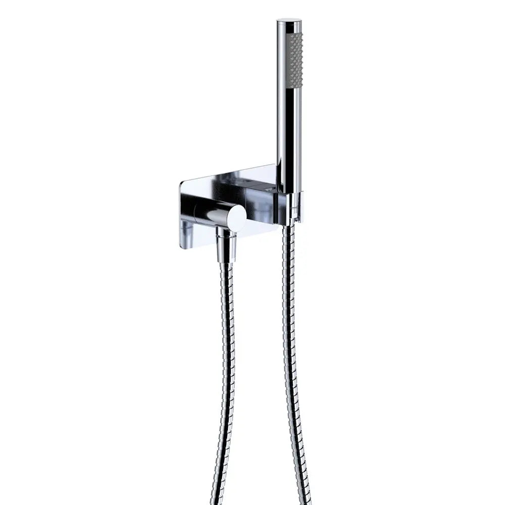 Isabella Hand Shower, Rectangular Plate, Chrome fienza