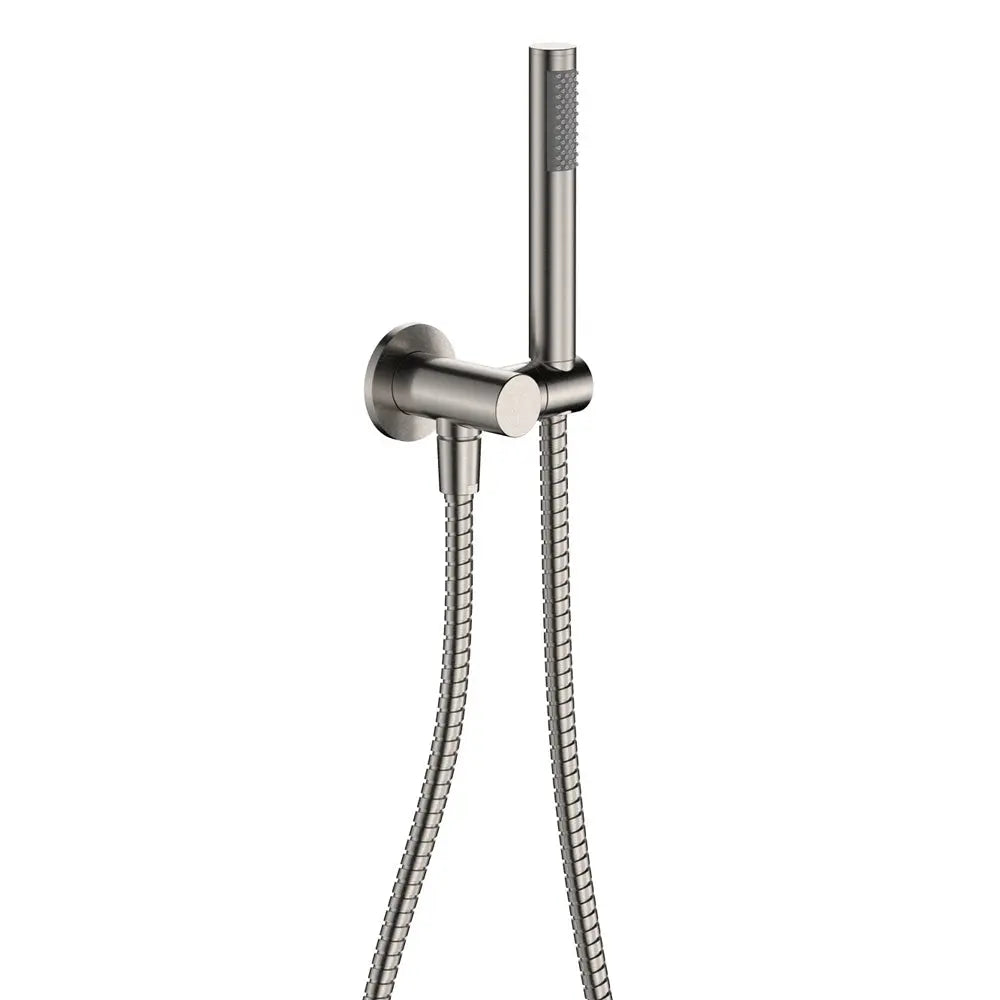 Isabella Hand Shower, Round Plate, Brushed Nickel fienza