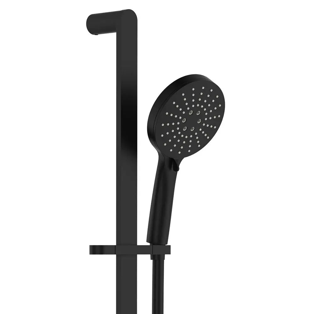 Empire Slim Rail Shower, Matte Black fienza