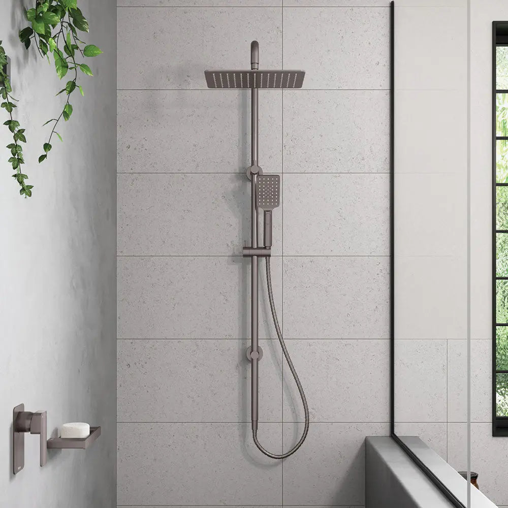 Tono Twin Shower, Gun Metal fienza
