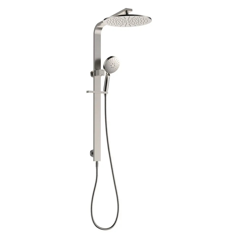 Empire Slim Deluxe Twin Shower, Brushed Nickel fienza