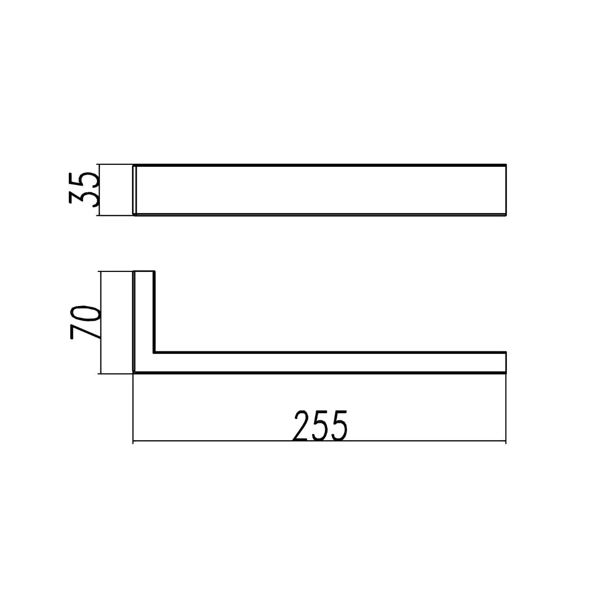 IVANO - Chrome Hand Towel Aquaperla