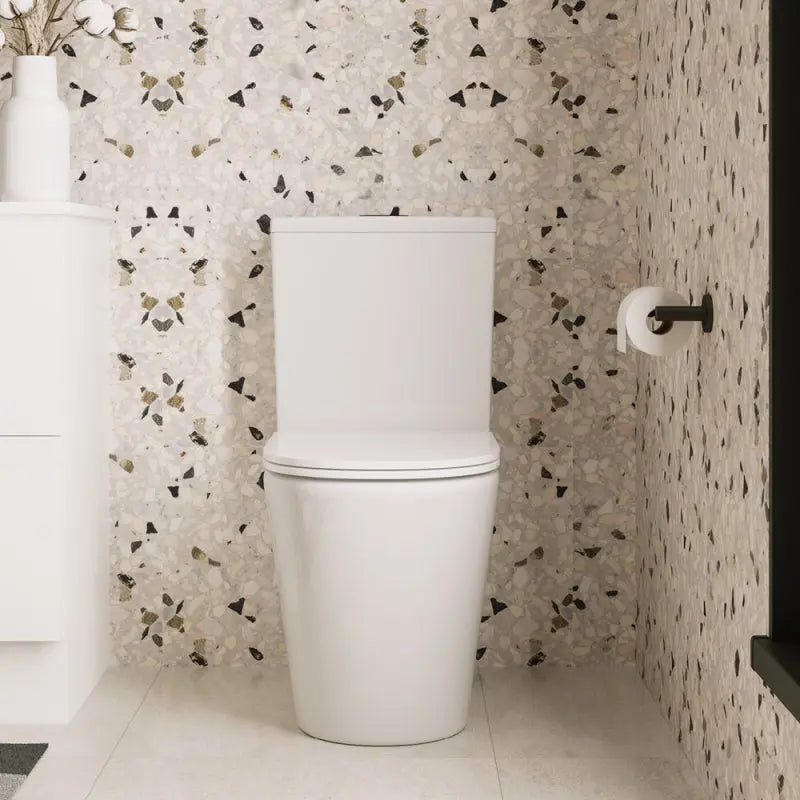 Kaya Toilet Roll Holder, Matte Black fienza