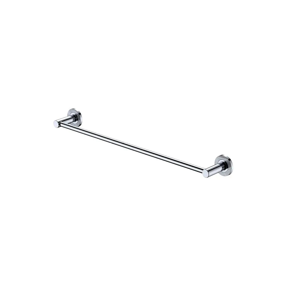 Axle 600mm Single Towel Rail, Chrome fienza