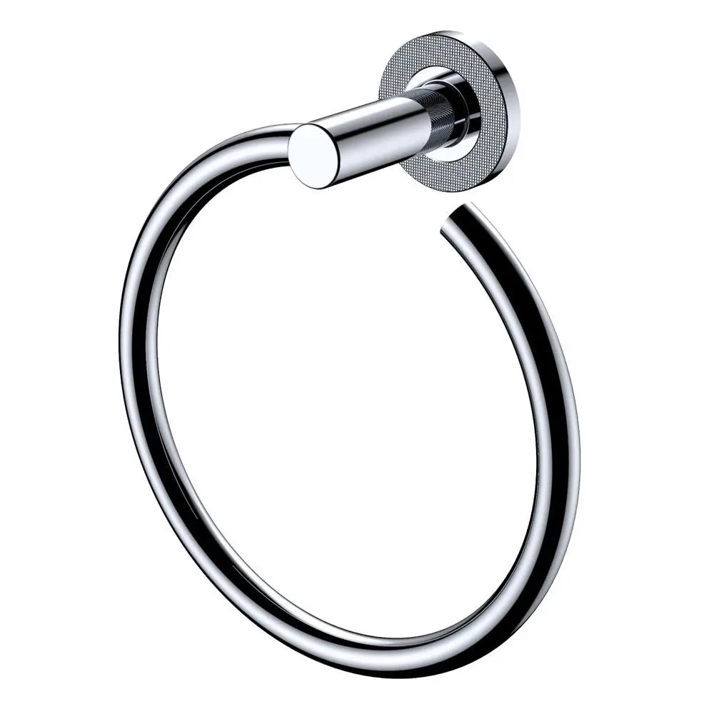 Axle Hand Towel Ring, Chrome fienza