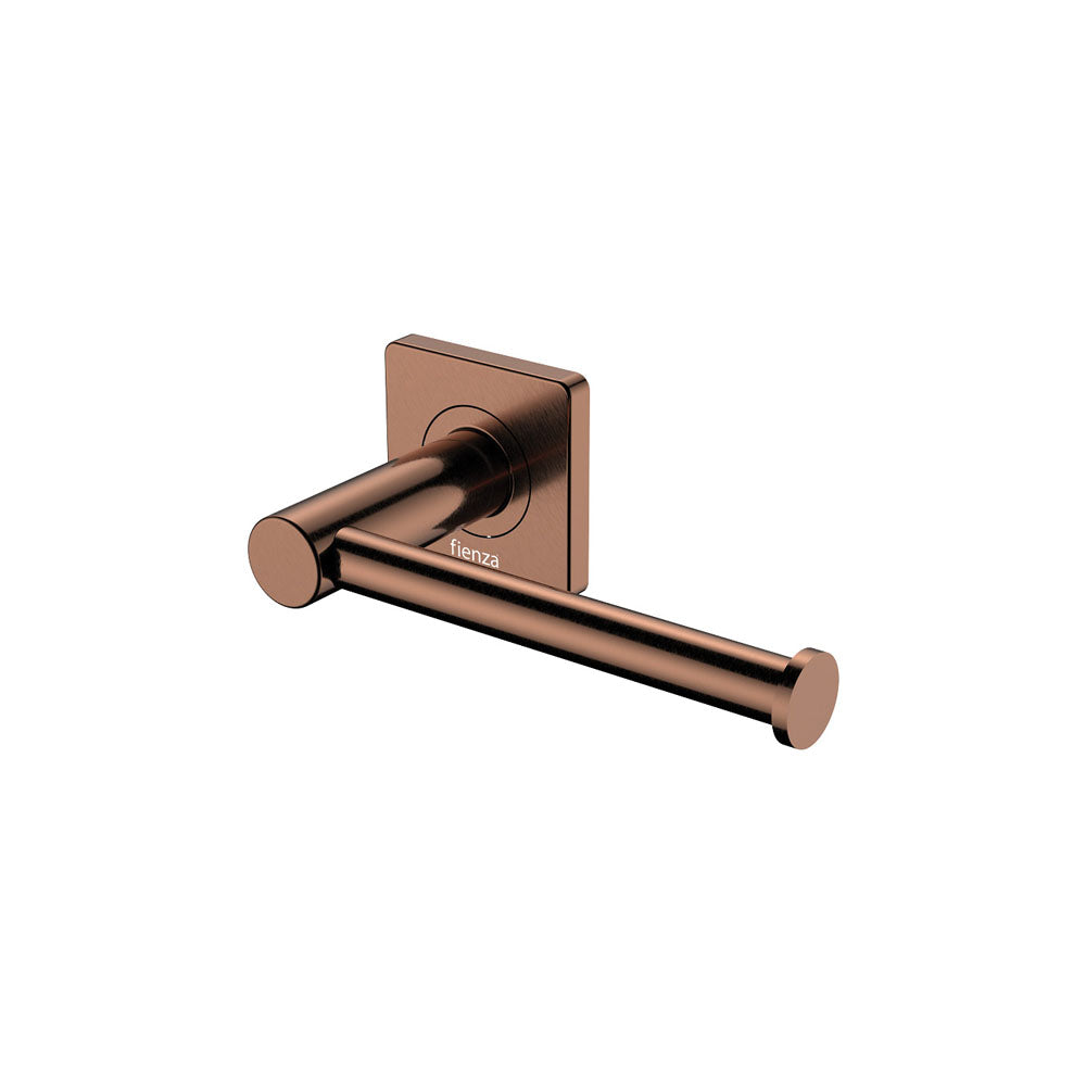 Sansa Toilet Roll Holder, Brushed Copper fienza