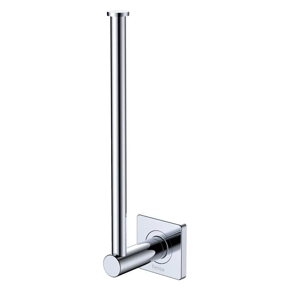 Sansa Hand Towel Rail / Toilet Roll Holder, Chrome fienza