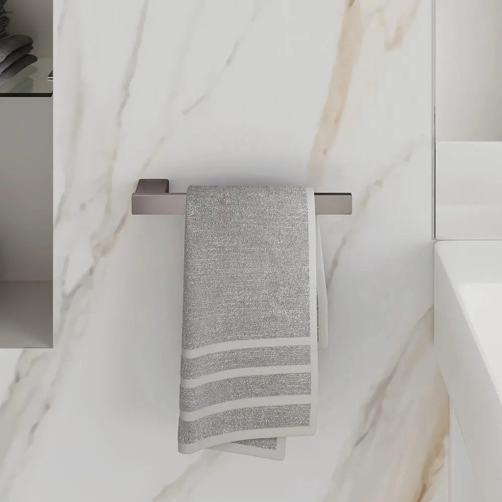 Tono Hand Towel Rail, Gun Metal fienza