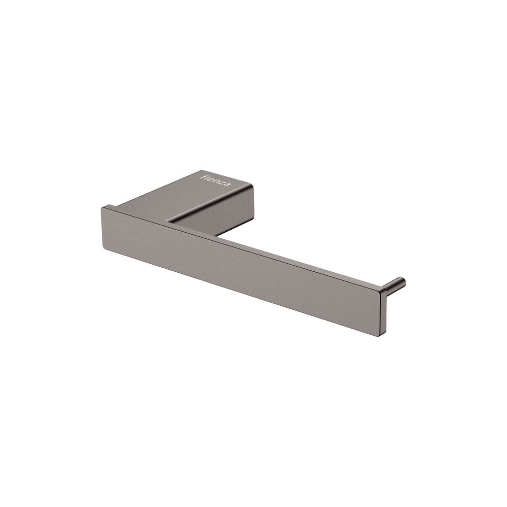Tono Toilet Roll Holder, Gun Metal fienza