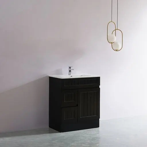 ACACIA SHAKER PVC Floor Vanity 750 Poseidon