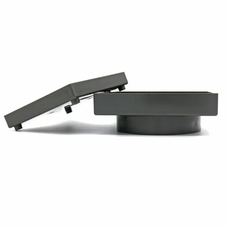 115x115x35mm Gunmetal Tile Insert Drain Aquaperla