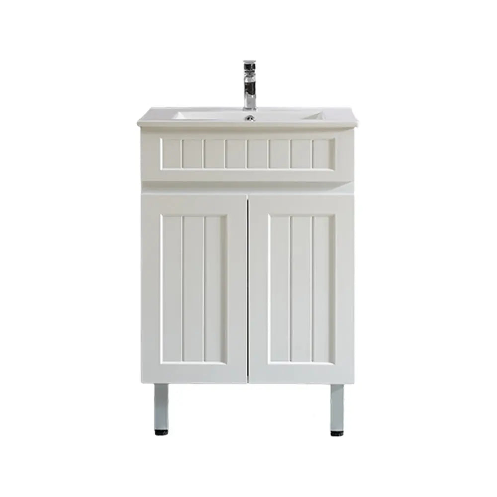 ACACIA SHAKER PVC Floor Vanity 600 Poseidon