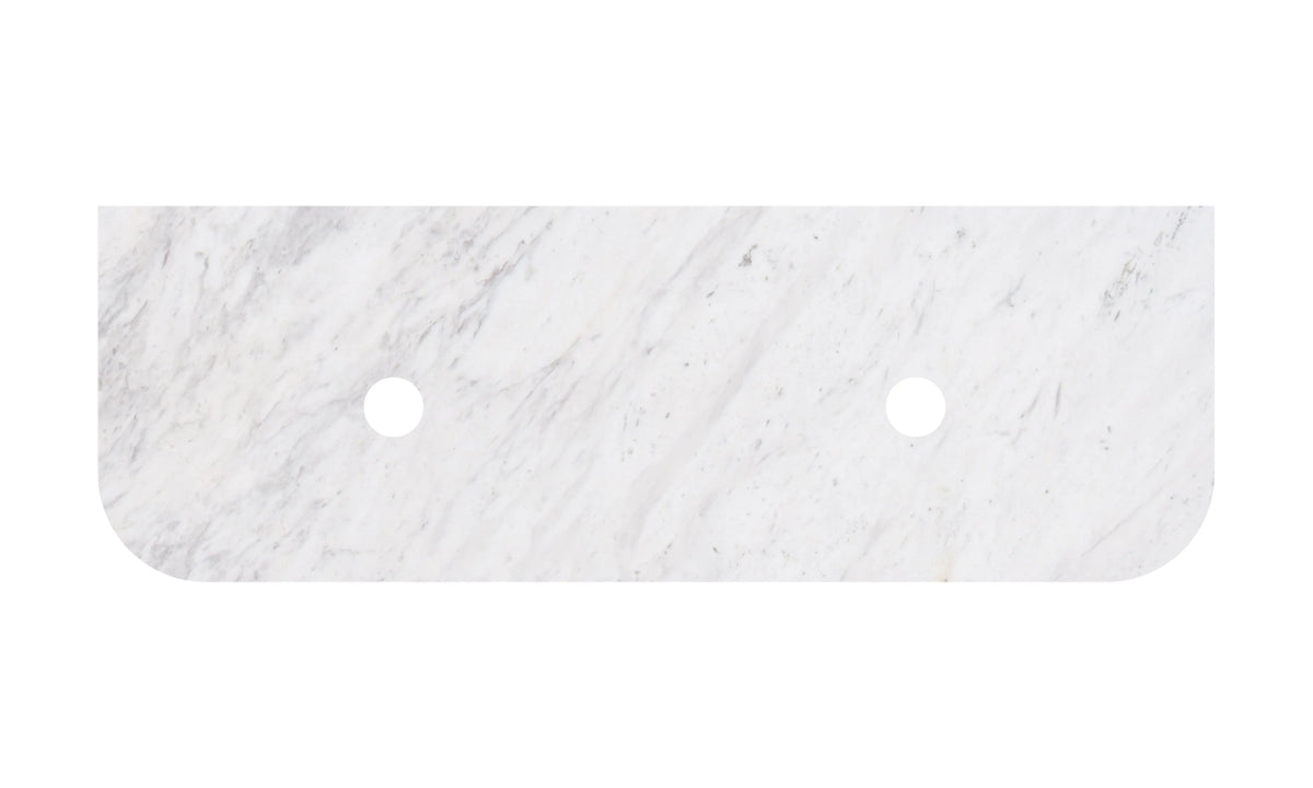 Carrara White Marble Stone Top- Silica Free Quartz Stone Poseidonbk
