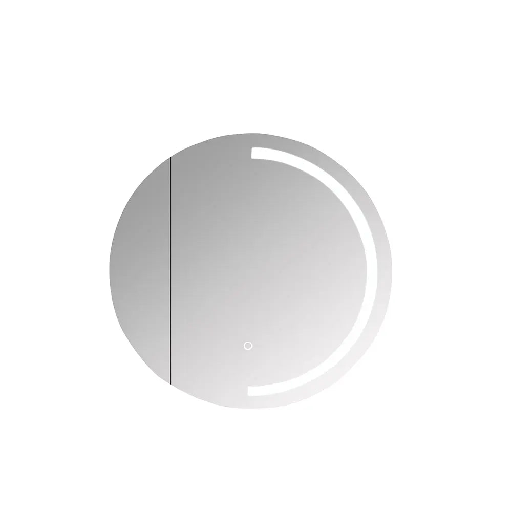 Athena 600mm LED Round Shaving Cabinet mercioaustralia