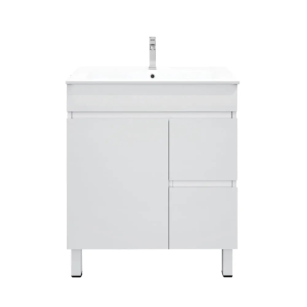 BIANCA 750mm PVC Freestanding Vanity (RHD) mercioaustralia