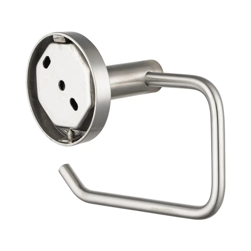 LUCID PIN - Brushed Nickel Toilet Paper Holder Aquaperla