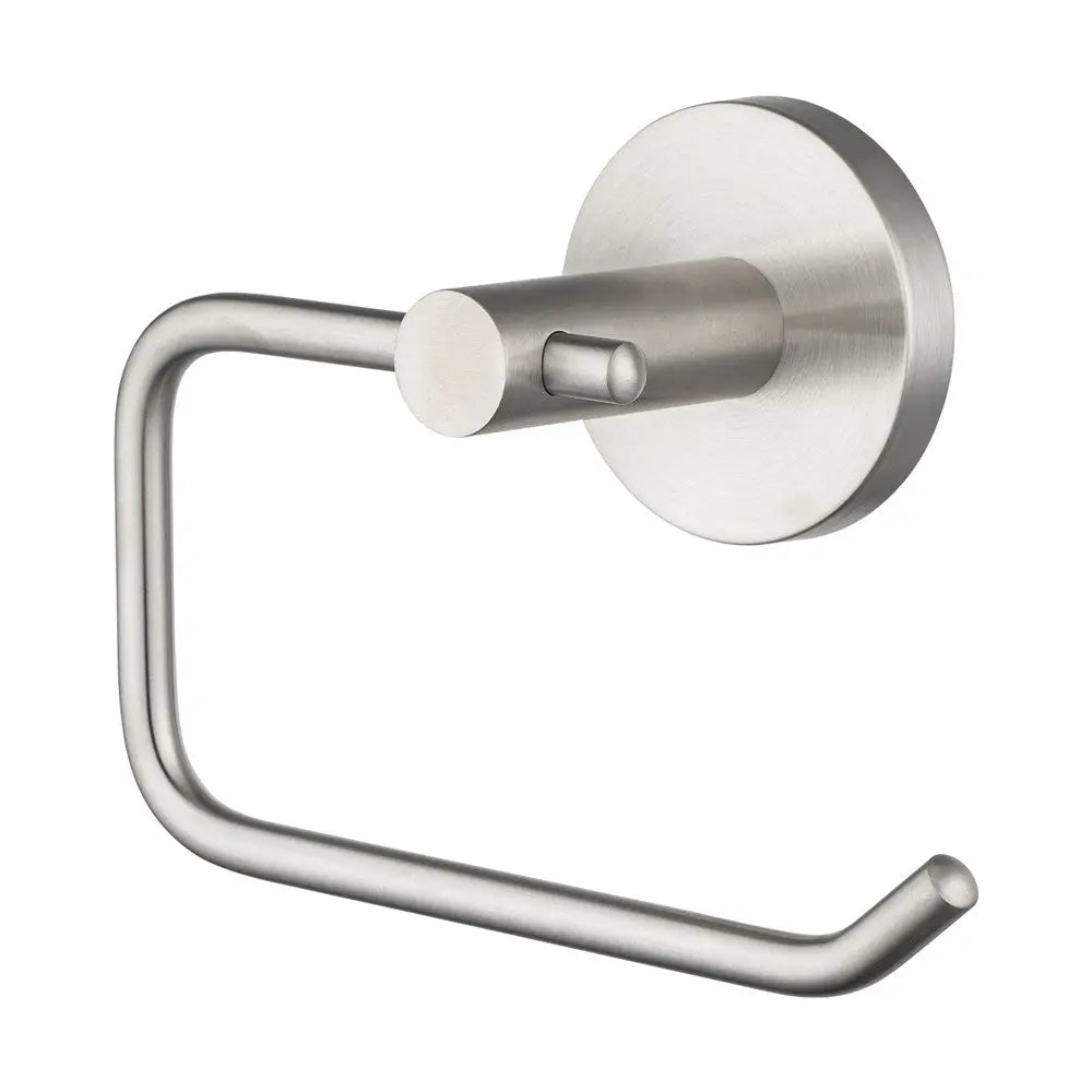 LUCID PIN - Brushed Nickel Toilet Paper Holder Aquaperla
