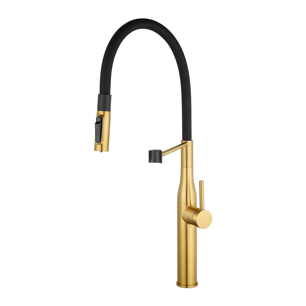 Brushed Brass Kitchen Mixer Aquaperla