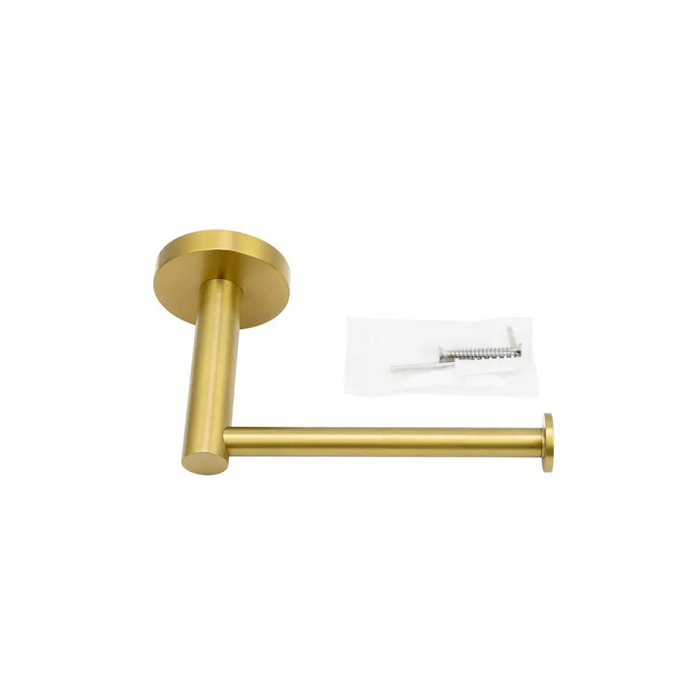 LUCID PIN - Brushed Brass Toilet Paper Holder Aquaperla