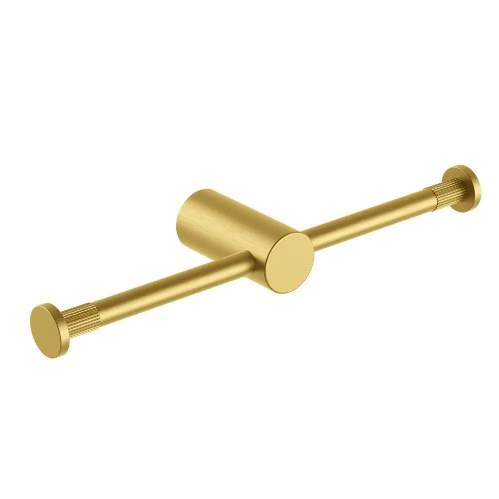 CADDENCE - Brushed Brass Toilet Paper Holder Aquaperla