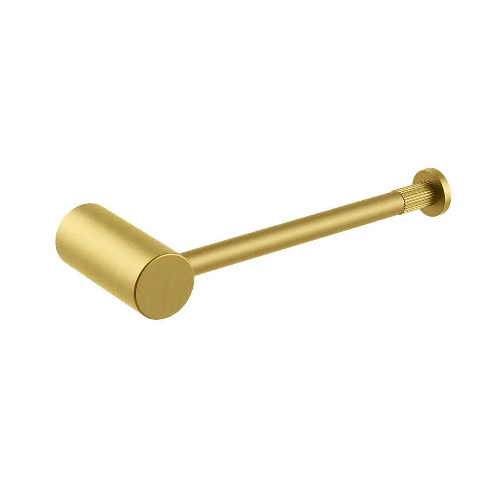 CADDENCE - Brushed Brass Single Toilet Paper Holder Aquaperla