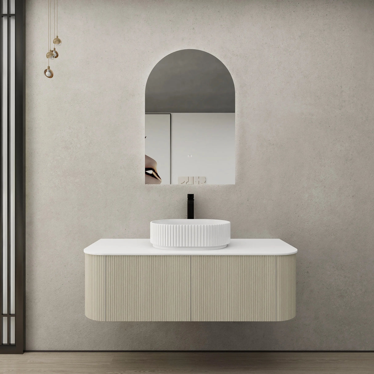 POS Bronte Wall Hung Vanity Coastal Oak (All Sizes) Poseidon