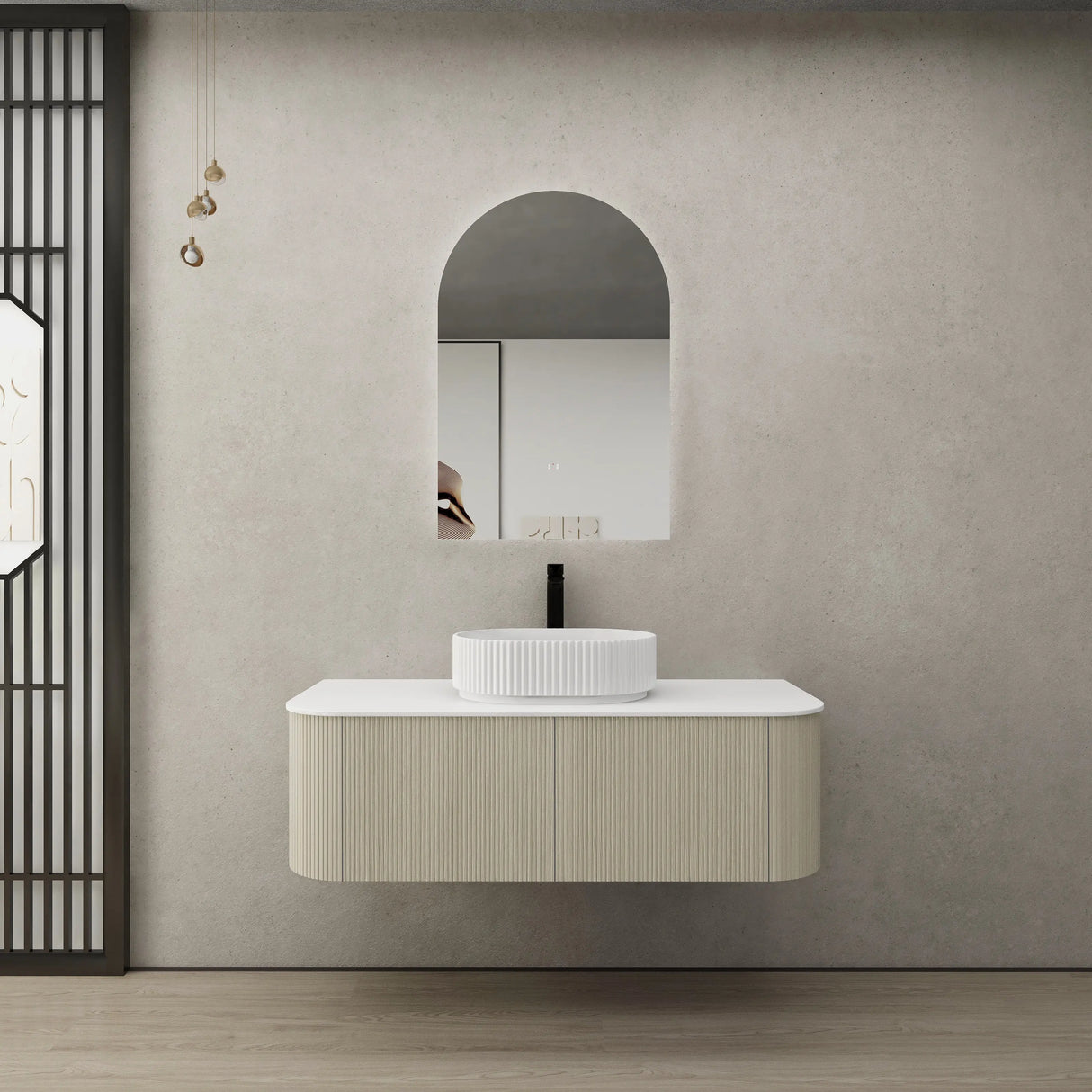 POS Bronte Wall Hung Vanity Coastal Oak (All Sizes) Poseidon