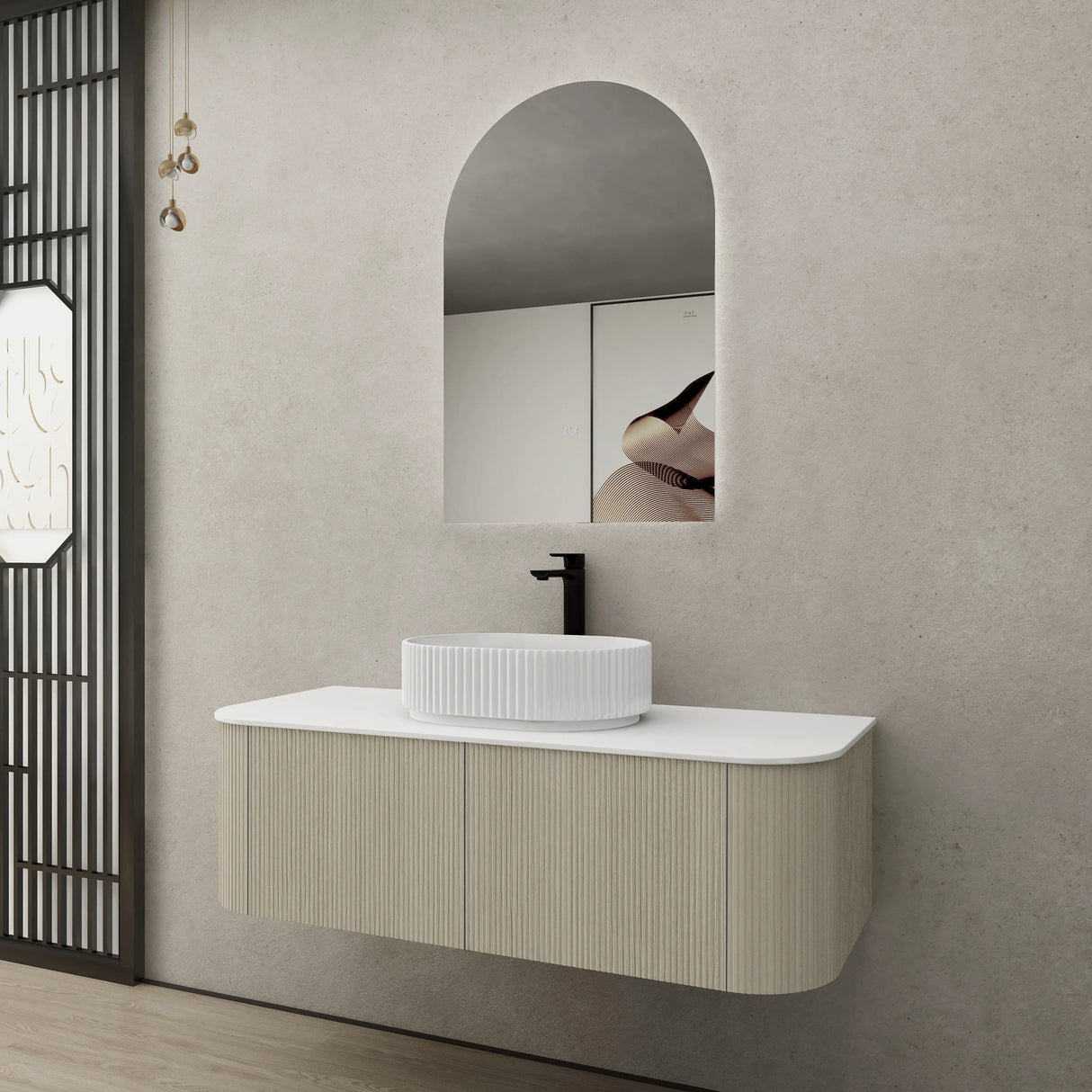 POS Bronte Wall Hung Vanity Coastal Oak (All Sizes) Poseidon