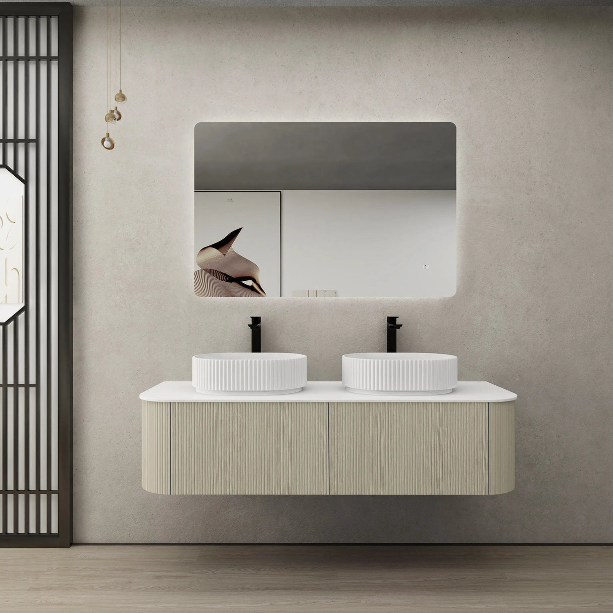 POS Bronte Wall Hung Vanity Coastal Oak (All Sizes) Poseidon