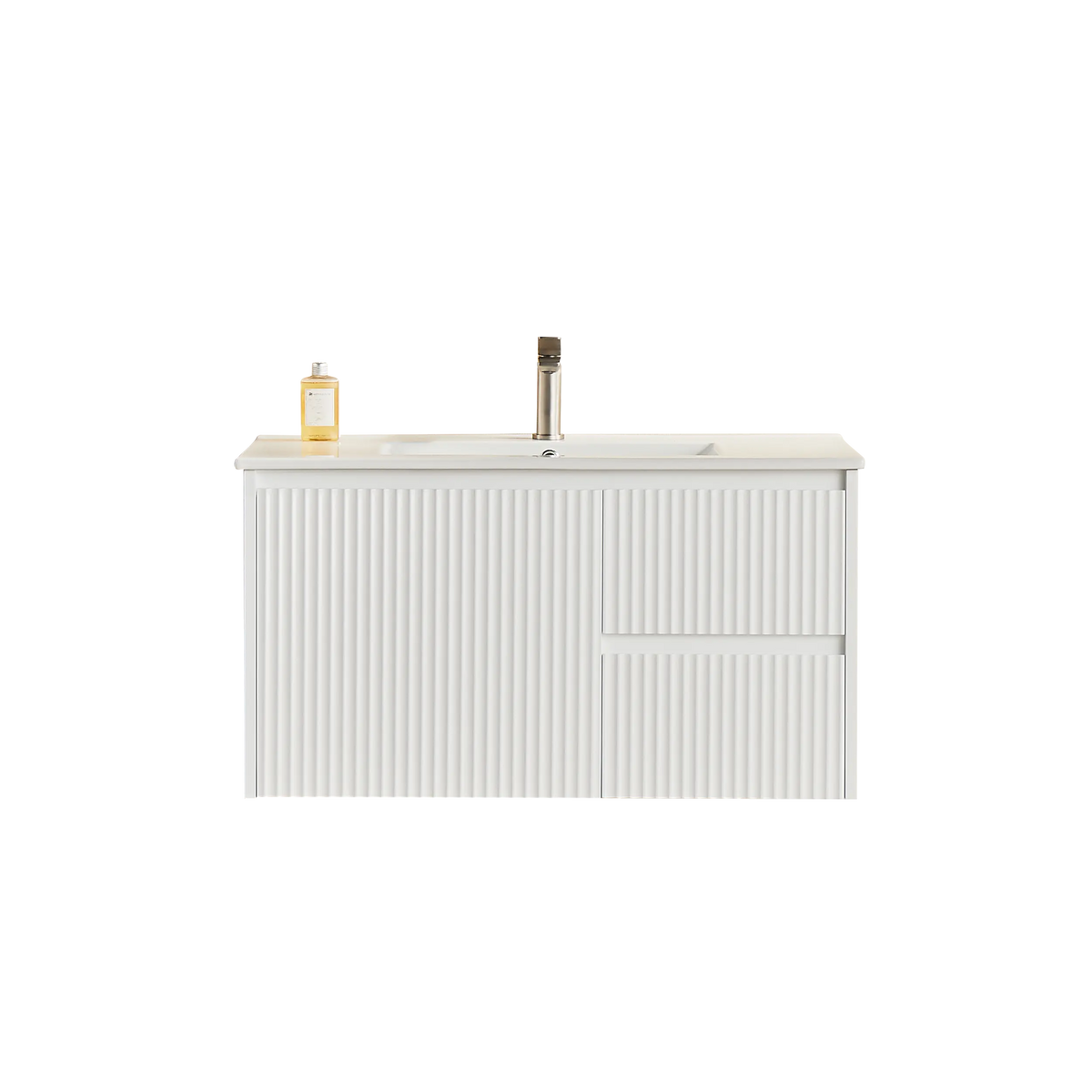 Brindabella Wall Hung PVC Cabinet 900mm (Matte White) Poseidon