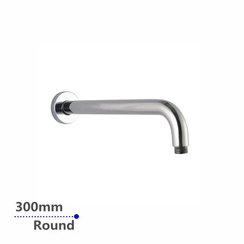 400mm Chrome Wall Shower Arm Aquaperla