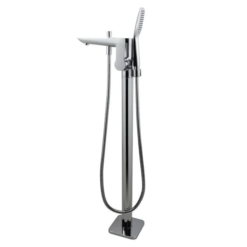 Chrome Freestanding Tap with Handheld Shower Aquaperla
