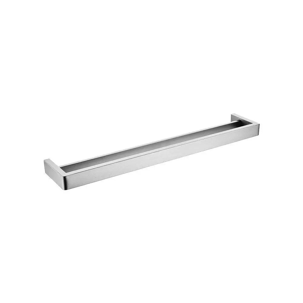 IVANO - 600mm Chrome Double Towel Rail Aquaperla
