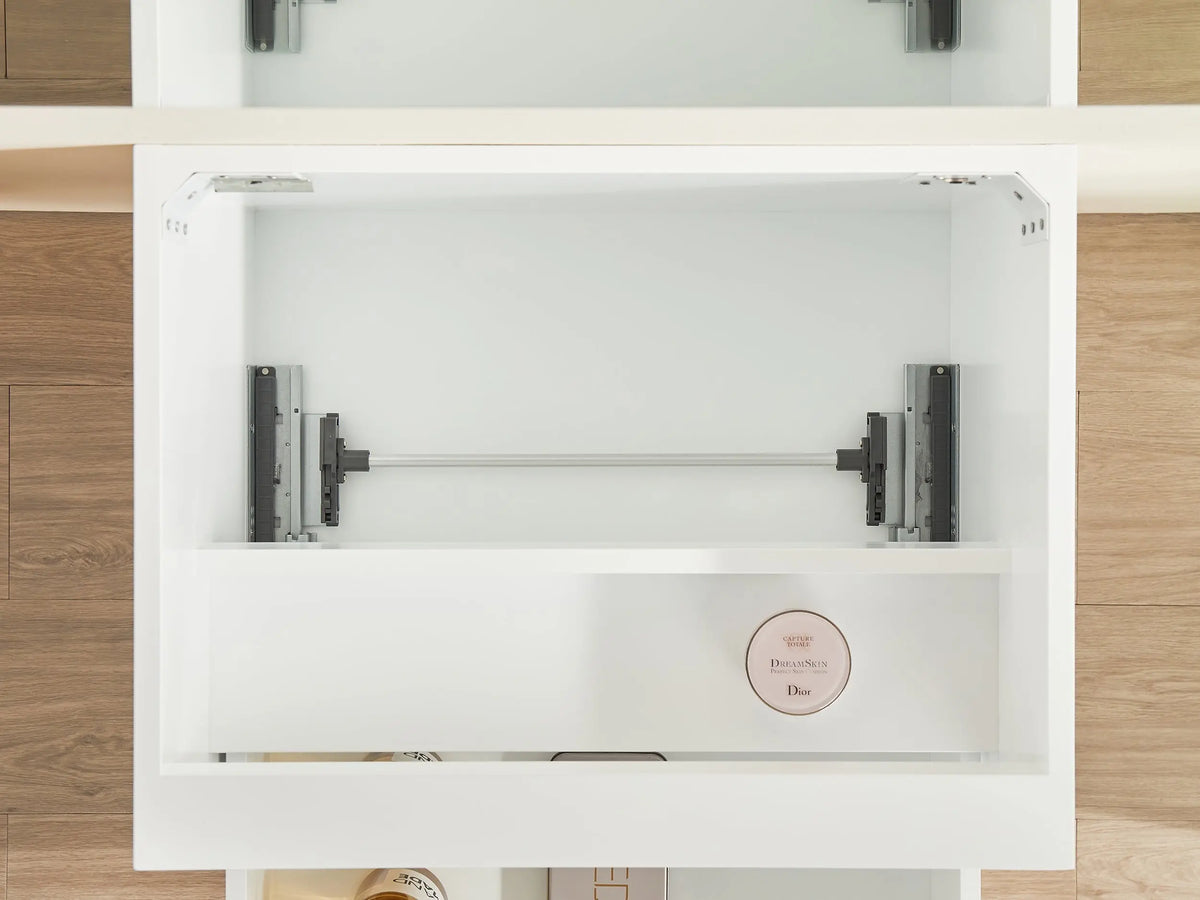 Kirribilli Wall Hung PVC Cabinet 600mm (Matte White) - Clearance Poseidon