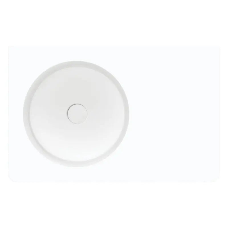 Encanto 700 Solid Surface Wall Basin, No Tap Hole fienza