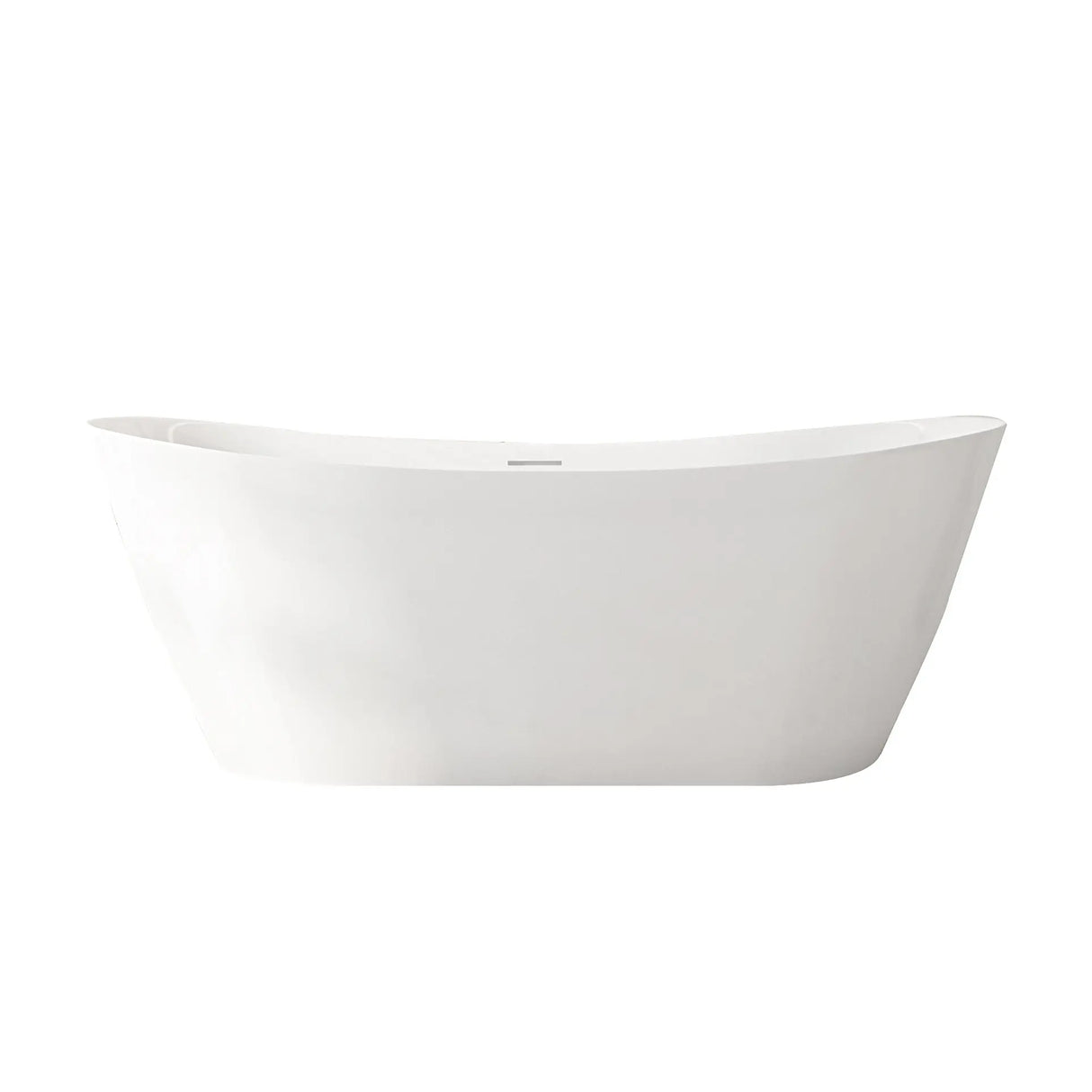 Disney Ultra-Thin Freestanding Bathtub - Gloss White mercioaustralia