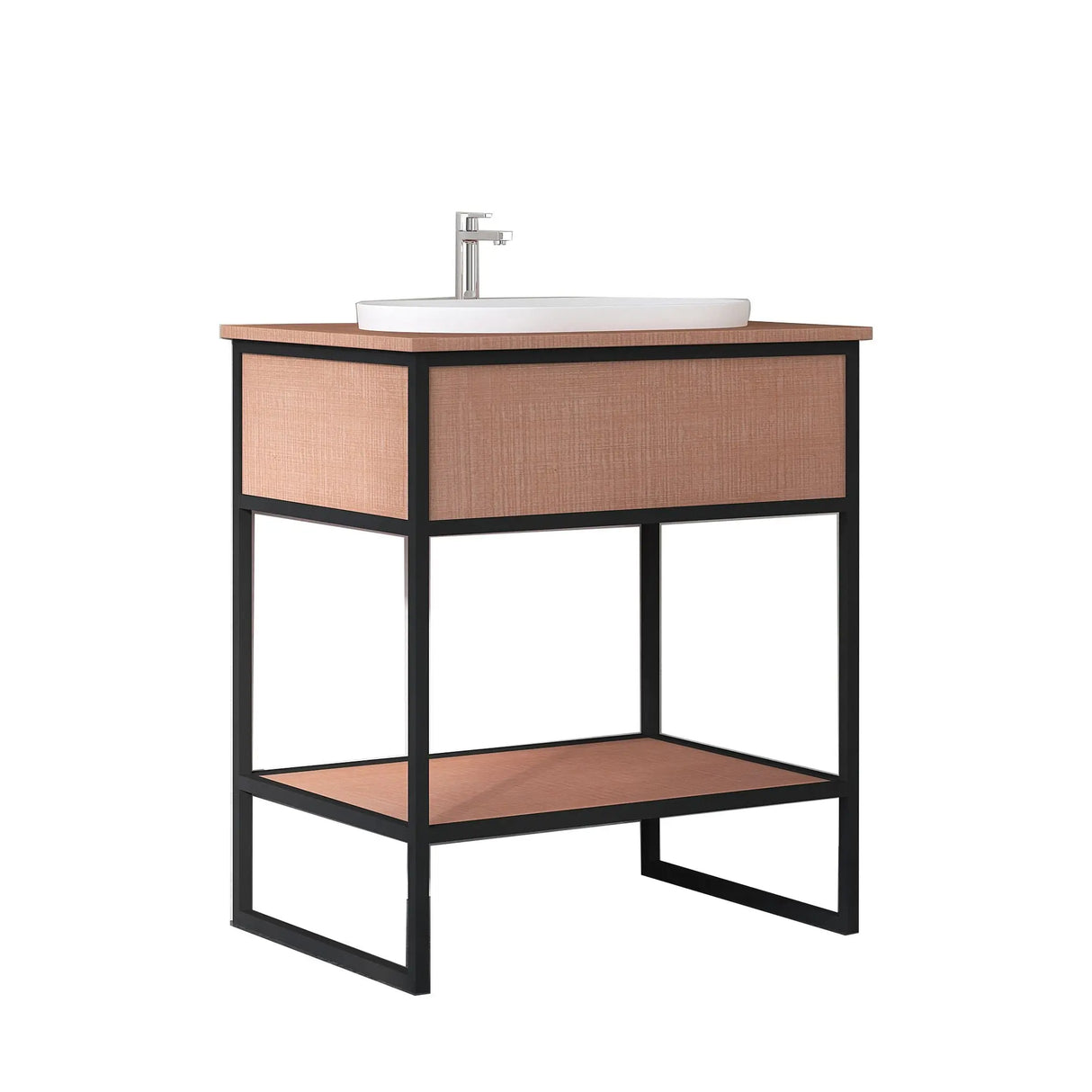 DIO 750mm Vanity Cabinet for Insert Basin - Costa Oak mercioaustralia