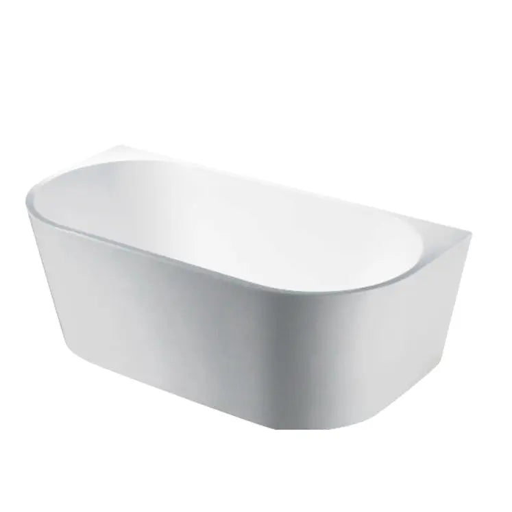 Elivia Back to Wall Matt White White 1700mm (L) x 795mm (W) x 580mm (H) Poseidonbk