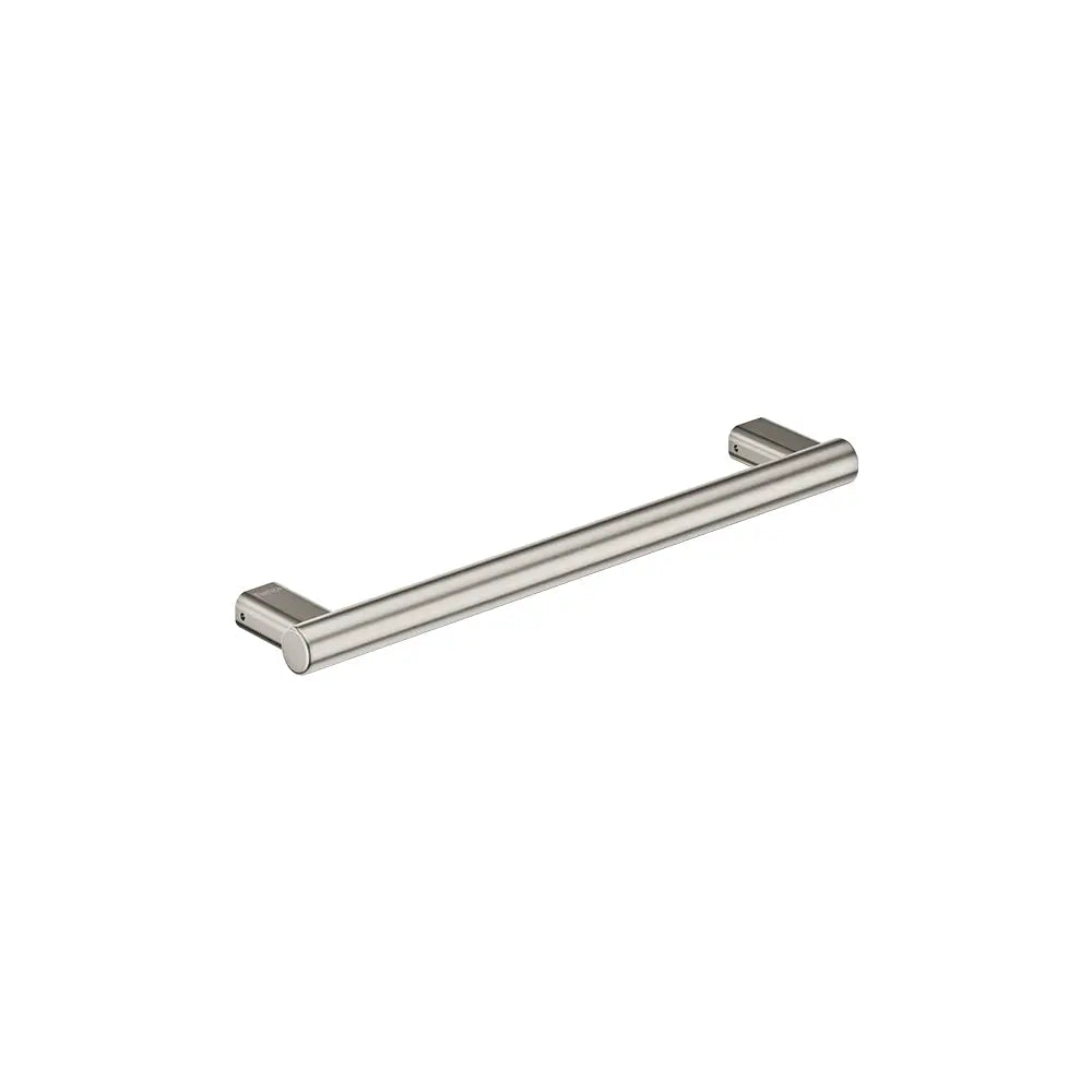 Care Slimline Hand Grab Rail, 450mm, Brushed Nickel fienza